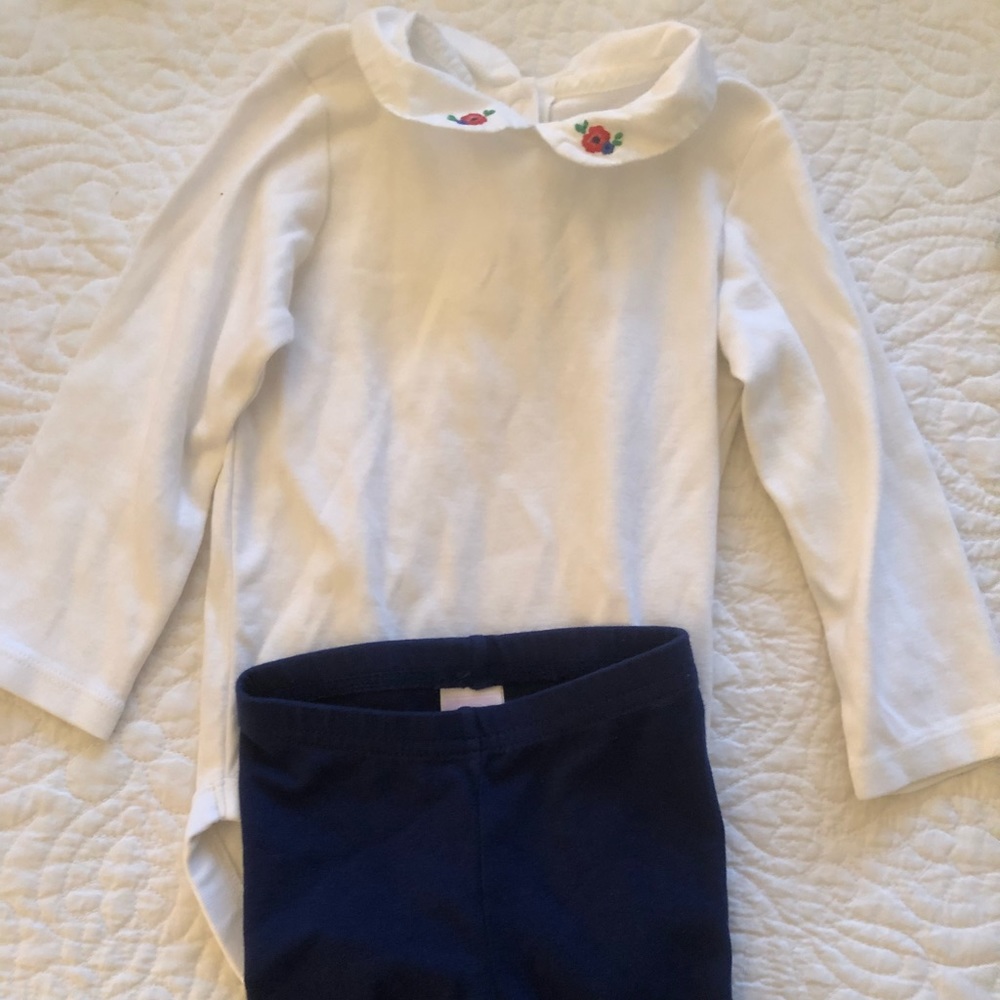 Janie and Jack T-shirt and leggings